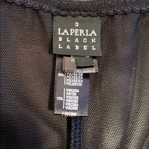 La Perla Italy Black Label Eyelash Lace Slip - Picture 8 of 10